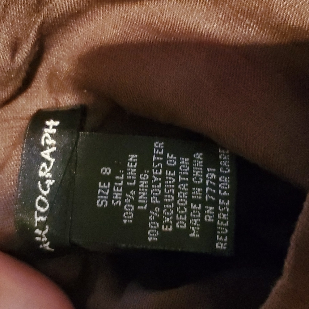Autograph, size 8, brown